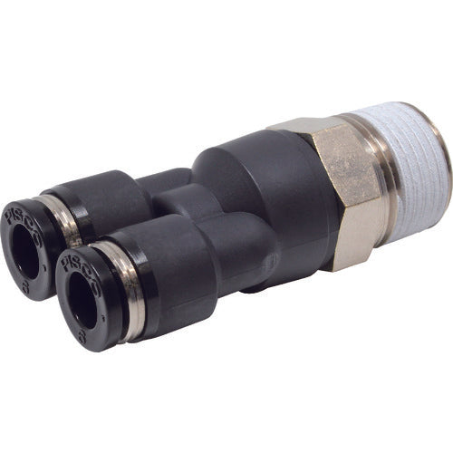 PISCO チューブフィッティング ブランチワイチューブ6ネジR3/8 PX6-03 1 個