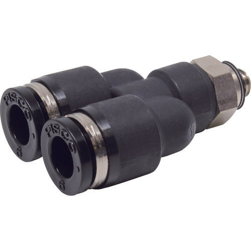 PISCO チューブフィッティング ブランチワイチューブ6ネジM5X08 PX6-M5 1 個