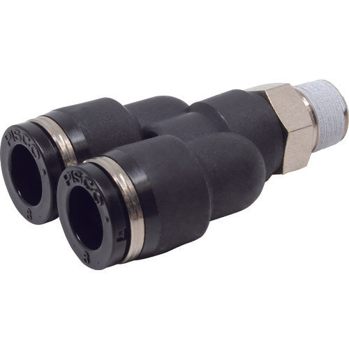 PISCO チューブフィッティング ブランチワイチューブ8ネジR1/8 PX8-01 1 個