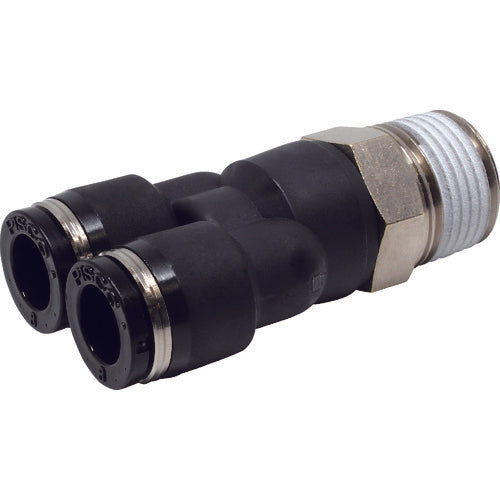 PISCO チューブフィッティング ブランチワイチューブ8ネジR3/8 PX8-03 1 個