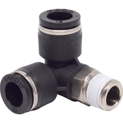PISCO Tube Fitting Tripod Elbow Tube 10 Thread R1/4 PVX10-02 1 pc