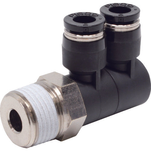 PISCO Tube Fitting Double Universal Elbow Tube 6 Thread 03 PHW6-03 1 pc