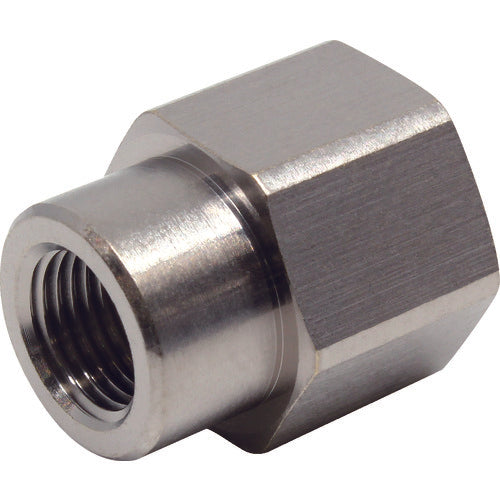 PISCO 튜브 피팅 위경 소켓 Rc1/4・Rc1/8 PFF02-01 1개