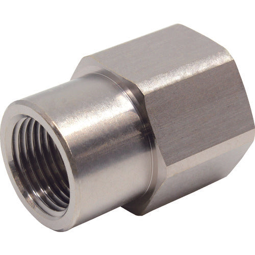 PISCO 튜브 피팅 위경 소켓 Rc1/2・Rc3/8 PFF04-03 1개