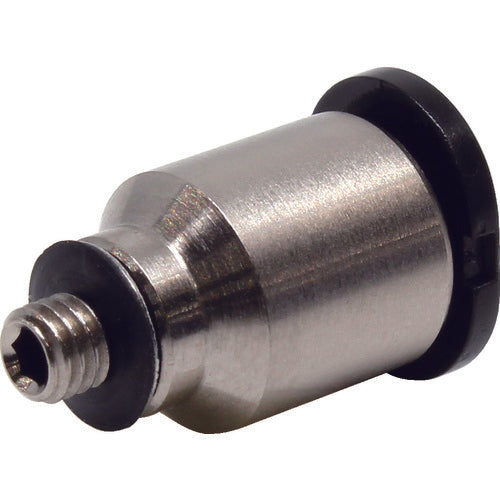 PISCO Tube Fitting Mini Hexagonal Socket Straight Tube 3 Connection Size M3 x 0.5 POC3-M3M 1 pc