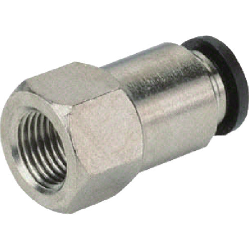 PISCO チューブフィッティング メスストレートチューブ6ネジM5 PCF6-M5 1 個