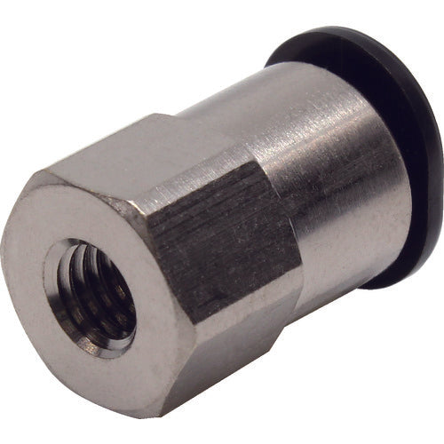 PISCO Tube Fitting Mini Female Straight Tube 6 PCF6-M5M 1 pc