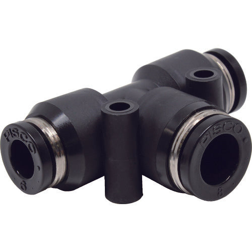 PISCO Tube Fitting Different Diameter Union Tee 6 x 6 x 8 PEG6-8 1 pc