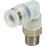 PISCO チューブフィッティングPP エルボ ネジ部材質:SUS304 PPL6M5SUS 1 個