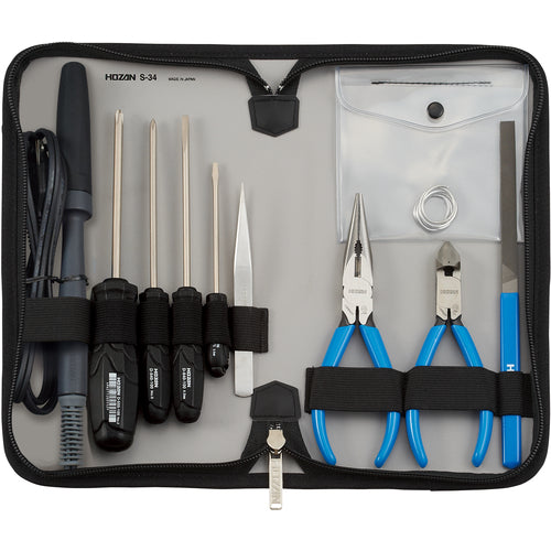 HOZAN Tool Set 10 Pieces S-34 1 S