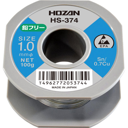 HOZAN 무연 납땜 100g HS-374 1개