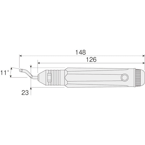 HOZAN バリ取りナイフ K-35 1 個
