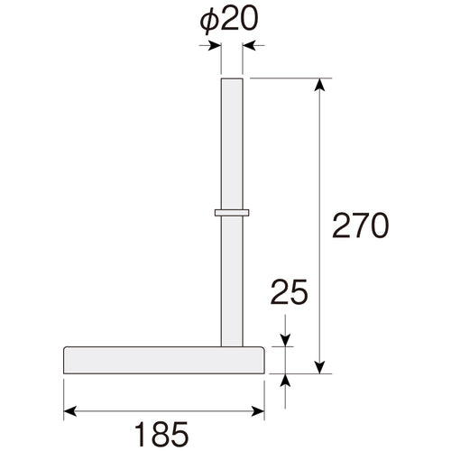HOZAN 표준 베이스 L-521 1개