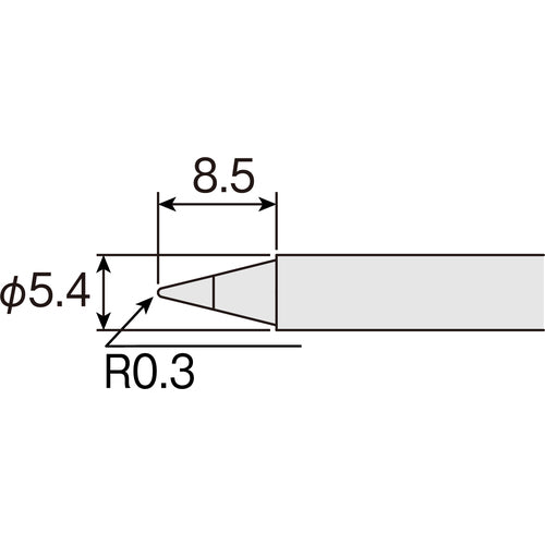 HOZAN HS-51 Bit Type B HS-51B03 1 pc