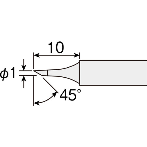 HOZAN HS−51用 ビット C型 HS-51C01 1 個