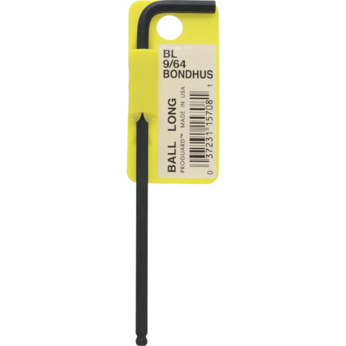 BONDHUS ボールポイントL−レンチ 9/64インチ BL9/64 1 本