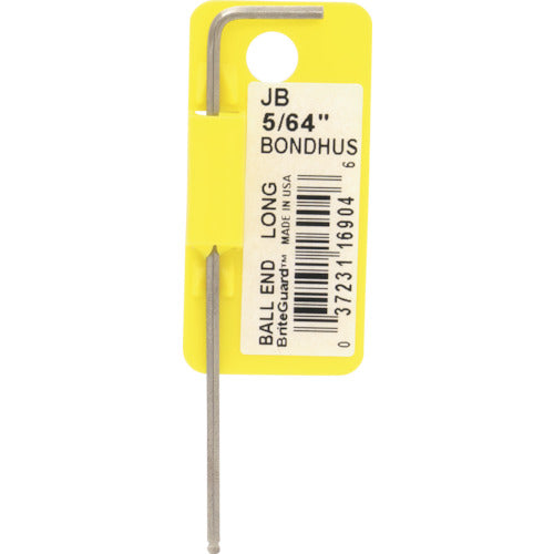 BONDHUS ボールポイント・L−レンチ ロング 5/64インチ JB5/64 1 本