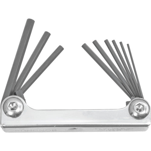 BONDHUS Metal Knife Type Tool 9-piece set (0.050-3/16) MHF9S 1 piece