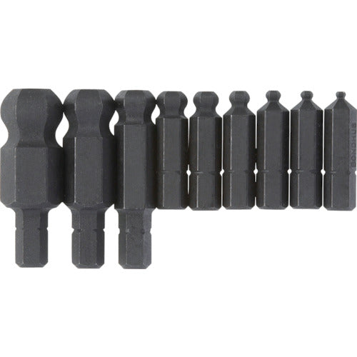 BONDHUS Ball Point Bit Inch Set of 12 (5/64-1/2) BIX12 1 S