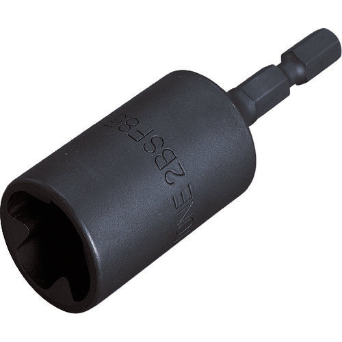 TONE 소켓 비트(전동 공구용) 충전식 전동 드릴용 폼 타이 소켓 대변 치수 24mm 2BSF-85 1개