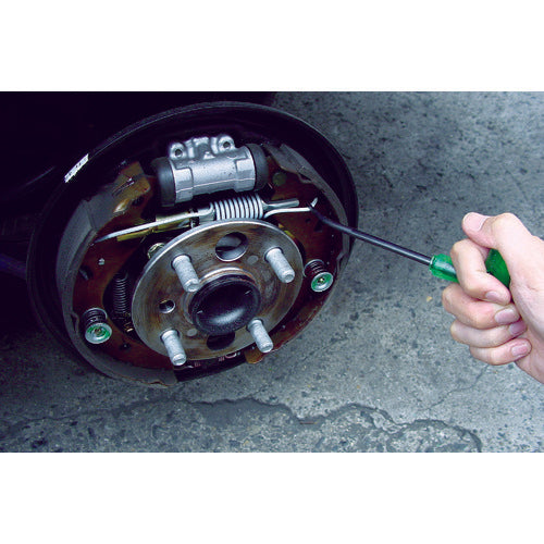 TONE 車輌整備用工具 テンションスプリングフック 全長164mm 軸長110mm TSH-165 1 個