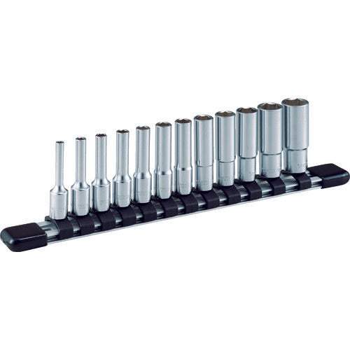 TONE 딥 소켓 세트(인치) (6각·홀더 부착) 걸림 12pcs