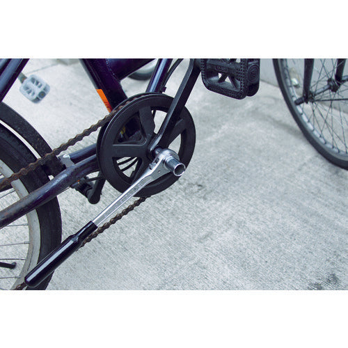 TONE Motorcycle maintenance tool Cycle ratchet wrench Total length 280mm CRW-1415 1 piece