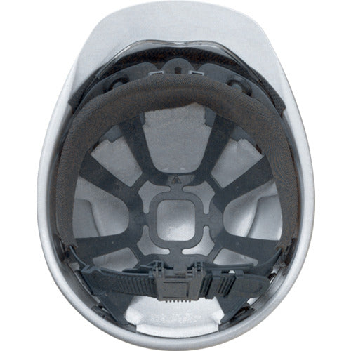 ミドリ安全 スライダー面付ヘルメット通気孔型 ホワイト SC-11BVSRA-KP-W 1 個