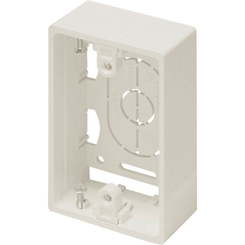 Masaru New F-mall Accessories Exposed Box for 1 pc. Shallow Type Milky White SFBA13 1 pc.