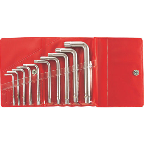 EIGHT TX Wrench Standard Size Vinyl Pouch Set of 10 T10-T55 TXL-10 1 S