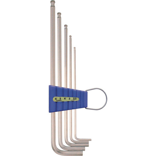 エイト 六角棒スパナ ボルトキャッチ テーパーヘッドロング5本セット 2.5〜6 BCT-S5 1 S