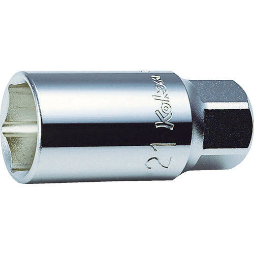 Ko-ken Wheel Nut Thin Wall Socket, 12.7mm Drive, 21mm Diagonal, 4300M-21(L60) 1 pc