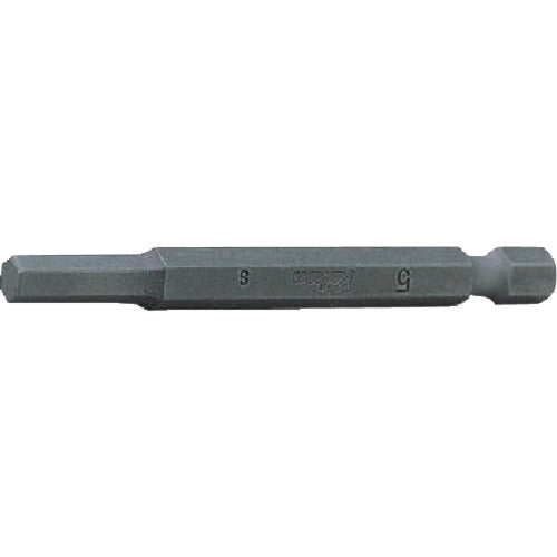 Ko-ken 1/4H hex bit, 3mm across, 121H.70-3, 1 piece