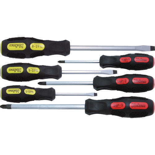 Ko-ken through-hole driver set 166PS/6 1 S