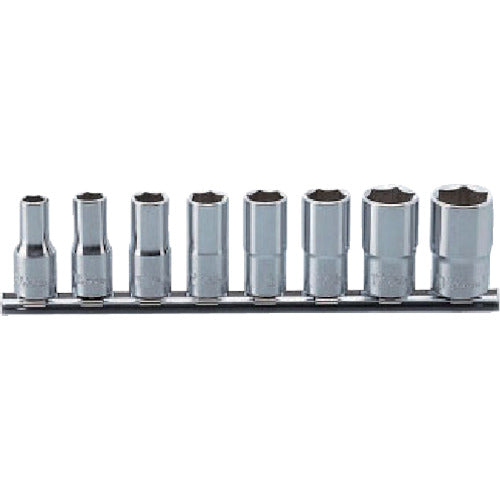 Ko-ken Hexagonal Semi-Deep Socket Set RS3300X/8 1 piece