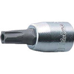 Ko-ken 토크스 비트 소켓 삽입각 6.35mm 대변 T30H 2025.28-T30H 1개