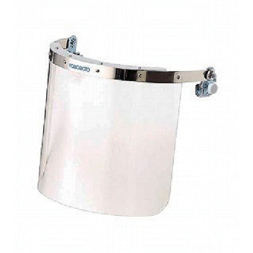 YAMAMOTO 防災面 ヘルメット取付タイプ 透明 YF-320 1 個