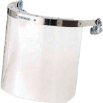 YAMAMOTO Disaster Prevention Face Mask Helmet Mount Type Lens Color Clear YF-323 1 pc