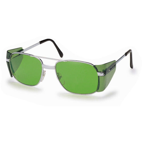 YAMAMOTO Two-eye type sun-shielding glasses, lens color green, YM-2#2, 1 piece