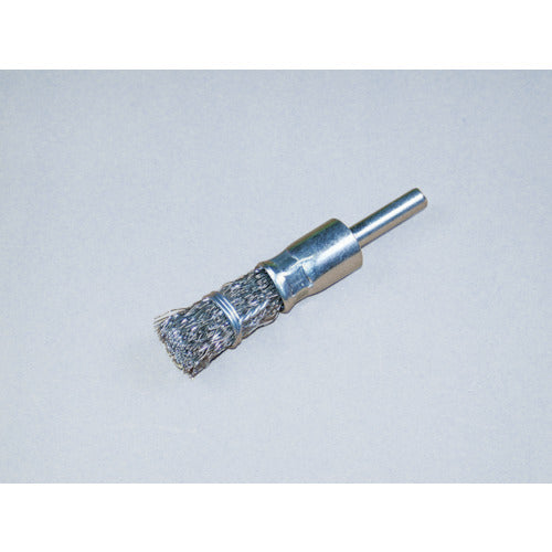 ヤナセ 軸付エンドブラシ ステンレス 15×30×6×25 BSE-15 10 個