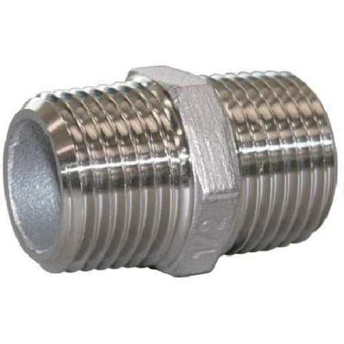 TBC Stainless Steel Hexagonal Nipple 1/8 6 SUS-6N 1 piece