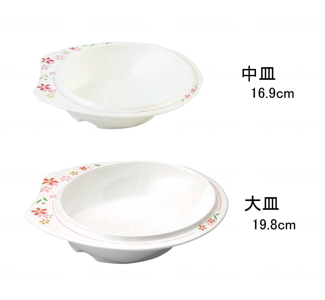 Tokai Kosho Melamine Tableware, Mika Series, Large Plate, Mika Large Plate