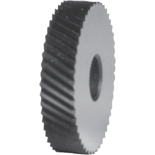 SUPER Knurling tool for small diameter rolling, flat, medium, pitch: 0.8, outer diameter A: 12, KNPF0.8, 1 piece