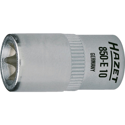 HAZET E-type Torx socket, 6.35 mm drive, Nominal No. E6 850-E6 1 pc