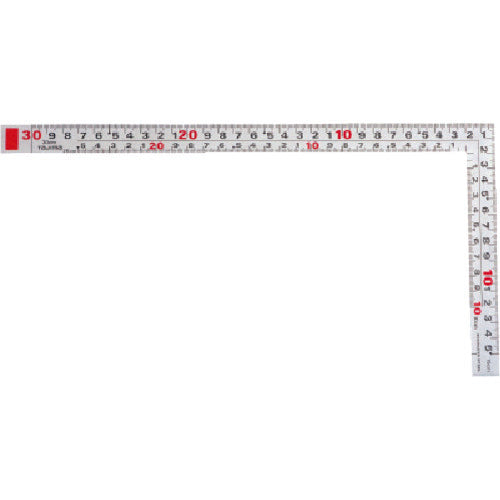 タジマ 等厚曲尺 (広幅曲尺)同目30cm KA-HM3 1 本