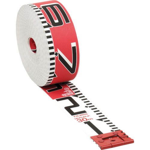 Tajima Shimron Rod Length 30m 1m Red and White Paper Box SYR-30K 1 pc