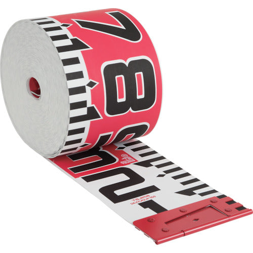 Tajima Shimron Rod-150 Length 50m 1m Red and White Paper Box SYR-50TK 1 pc