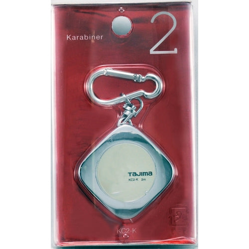 Tajima KC-K with carabiner, 2m length, metric scale, KC2-K, 1 piece