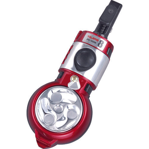 タジマ パーフェクト墨つぼ 巻取8 鶴首メタル(レッド) PS-SUM8T-MR 1 個