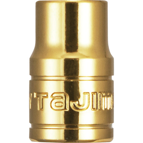 タジマ ソケットアダプター3分用交換ソケットショート8mm 6角 TSKA3S-8-6K 1 個